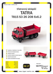 Laserové doplňky - RW Tatra 815 